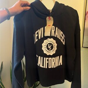 Levi's Black Cowl Neck Women's Sweater